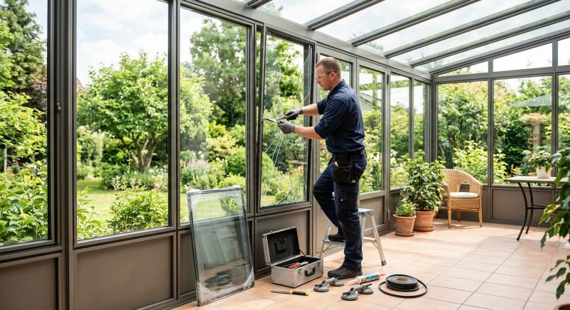 Sunroom Glass Repair in Dallas, TX