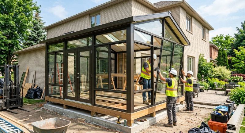 Three Season Room Installation in Dallas, TX